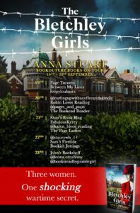 The Bletchley Girls blog tour banner