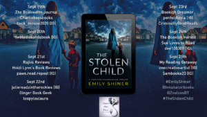 The Stolen Child blog tour banner