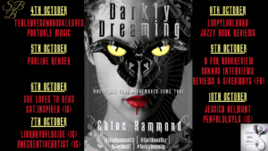 Darkly Dreaming blog tour banner