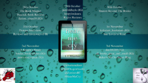 Hear Me Cry blog tour banner