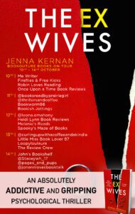 The Ex Wives blog tour banner