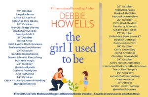The Girl I Used To Be blog tour banner