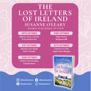 The Lost Letters Of Ireland blog tour banner