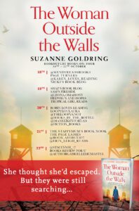 The Woman Outside The Walls blog tour banner