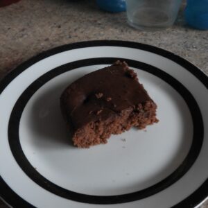 chocolate and cherry brownies