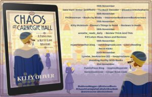 Chaos at Carnegie Hall blog tour banner