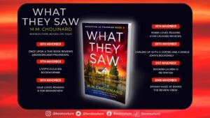 What They Saw blog tour banner