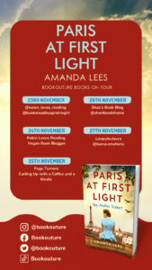 Paris At First Light blog tour banner