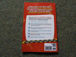 The Tricky Riddles Book For Smart Kids back cover