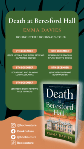 Death at Beresford Hall blog tour banner