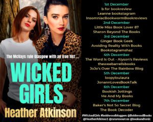 Wicked Girls blog tour banner