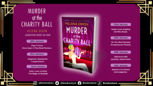 Murder at the Charity Ball blog tour banner