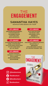 The Engagement blog tour banner