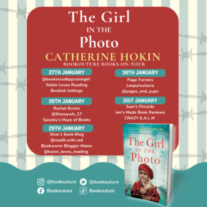 The Girl in the Photo blog tour banner