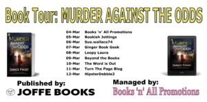 Murder Against The Odds blog tour banner