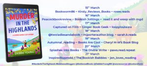 Murder in the Highlands blog tour banner