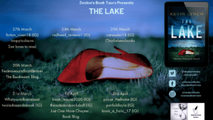 The Lake blog tour banner