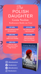 The Polish Daughter blog tour banner