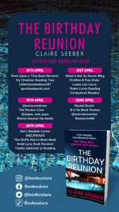 The Birthday Reunion blog tour banner