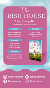 The Irish House blog tour banner