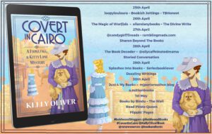 Covert in Cairo blog tour banner