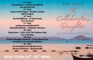 The Collaborator's Daughter blog tour banner