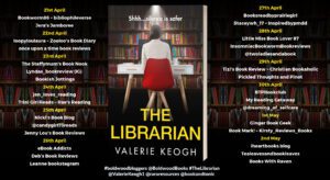The Librarian blog tour banner