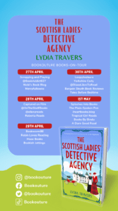 The Scottish Ladies' Detective Agency blog tour banner