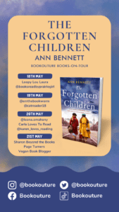 The Forgotten Children blog tour banner