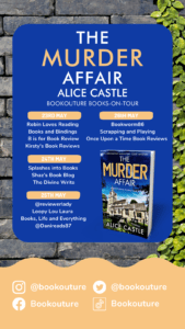 The Murder Affair blog tour banner