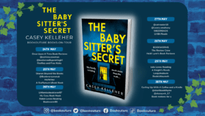 The Babysitter's Secret blog tour banner