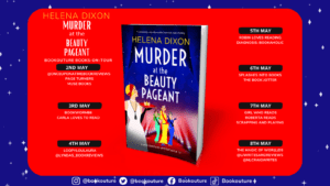 Murder at the Beauty Pageant blog tour banner