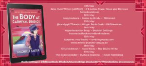 The Body at Carnival Bridge blog tour banner