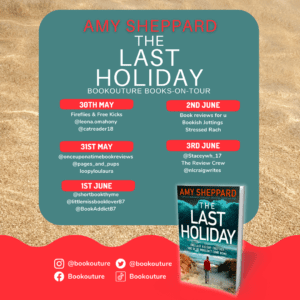 The Last Holiday blog tour banner