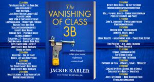 The Vanishing of Class 3B blog tour banner
