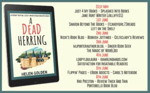 A Dead Herring blog tour banner