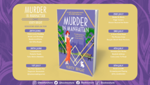 Murder in Manhattan blog tour banner