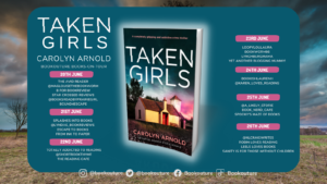 Taken Girls blog tour banner