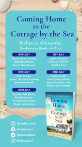 Coming Home to the Cottage by the Sea blog tour banner