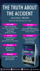 The Truth About The Accident blog tour banner