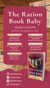The Ration Book Baby blog tour banner