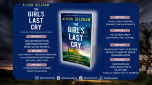 The Girl's Last Cry blog tour banner