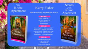 The Rome Apartment blog tour banner