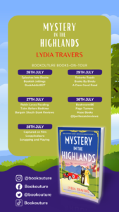 Mystery in the Highlands blog tour banner