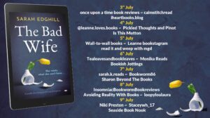 The Bad Wife blog tour banner