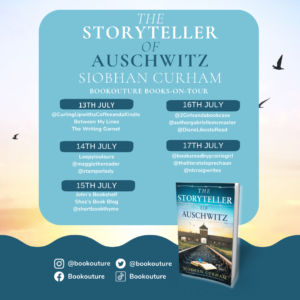 The Storyteller of Auschwitz blog tour banner