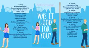 Was It Good For You? blog tour banner