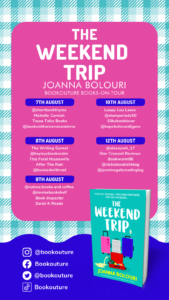 The Weekend Trip blog tour banner