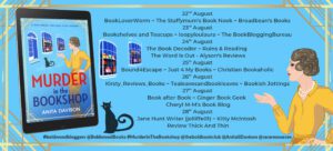 Murder in the Bookshop blog tour banner