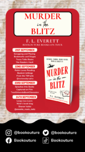 Murder in the Blitz blog tour banner